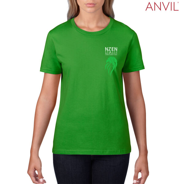 Get thee behind me Santa Womens T (NZ EN Kea front, Santanomaly back) Thumbnail